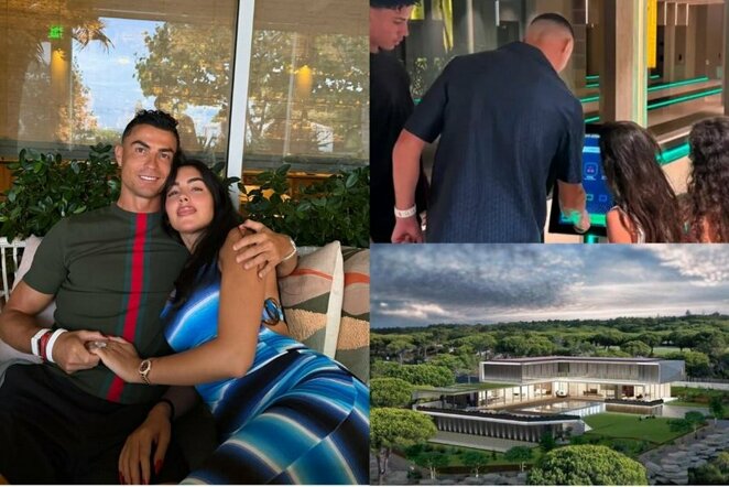 Cristiano Ronaldo mėgaujasi prabanga | Instagram.com nuotr