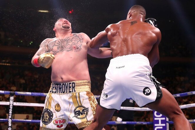 Anthony Joshua prieš Andy Ruizą | Scanpix nuotr.