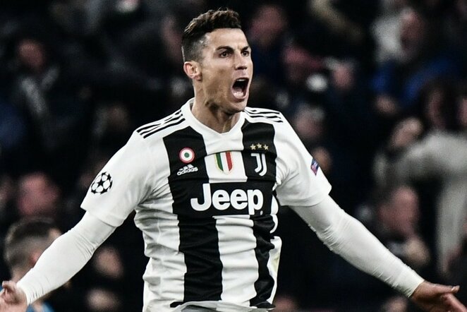 4. Cristiano Ronaldo – iš „Real“ į „Juventus“ 2018 m. Perėjimo suma: 117 mln. eurų. Perėjimo suma, įvertinus infliaciją: 118,78 mln. eurų. | Scanpix nuotr.