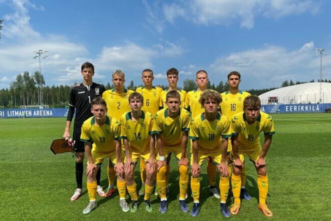 Lietuvos U-17 rinktinė | lff.lt nuotr.