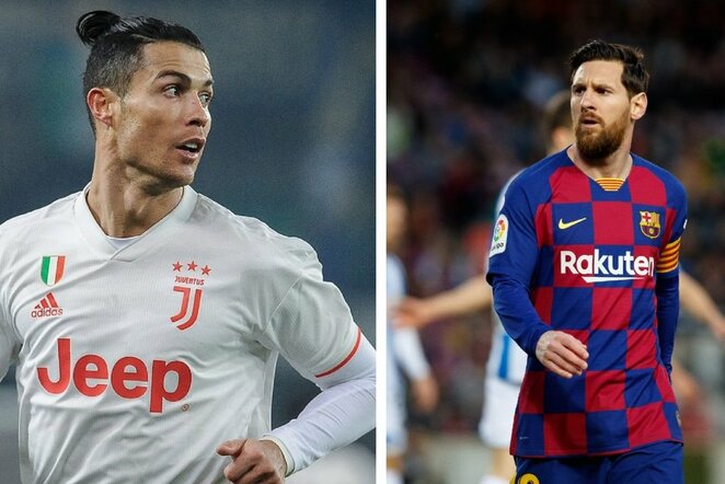 Cristiano Ronaldo ir Lionelis Messi | Scanpix nuotr.