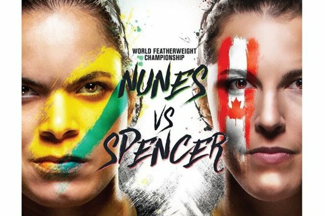Amanda Nunes ir Felicia Spencer | Organizatorių nuotr.