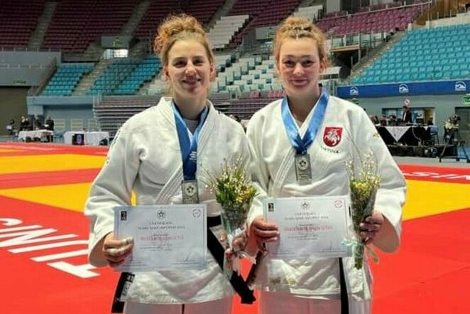 Ugnė Pileckaitė ir Miglė Dudėnaitė („Judo Lithuania“ nuotr.) | „Facebook“ nuotr.