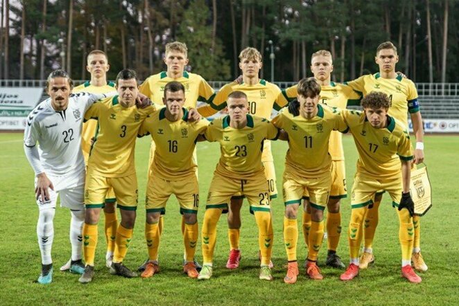 Lietuvos U-21 rinktinė | LFF nuotr.