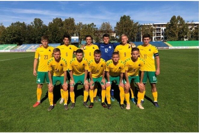 Lietuvos U19 futbolo rinktinė | lff.lt nuotr.