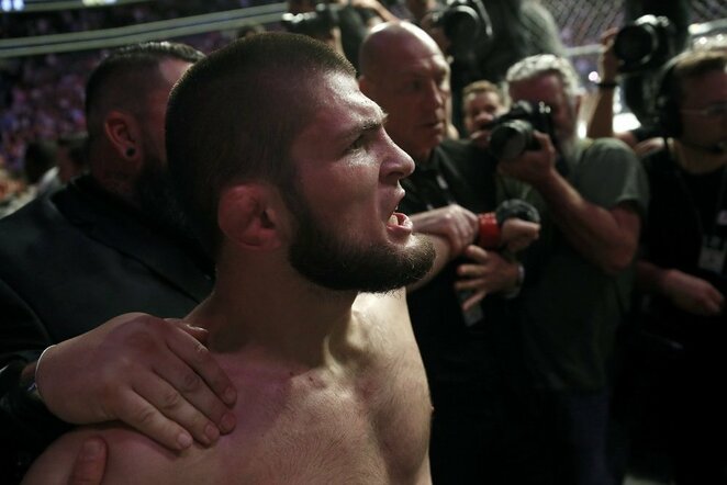 Conoras McGregoras prieš Chabibą Nurmagomedovą | Scanpix nuotr.