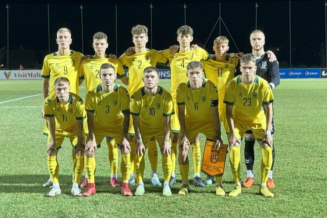 Lietuvos U-21 futbolo rinktinį | lff.lt nuotr.