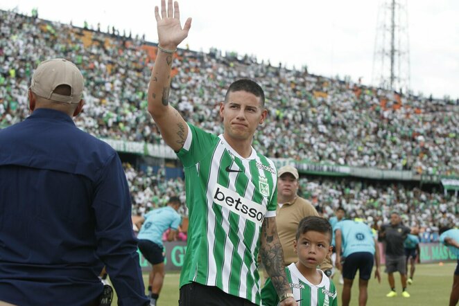 Jamesas Rodriguezas  | EPA nuotr.