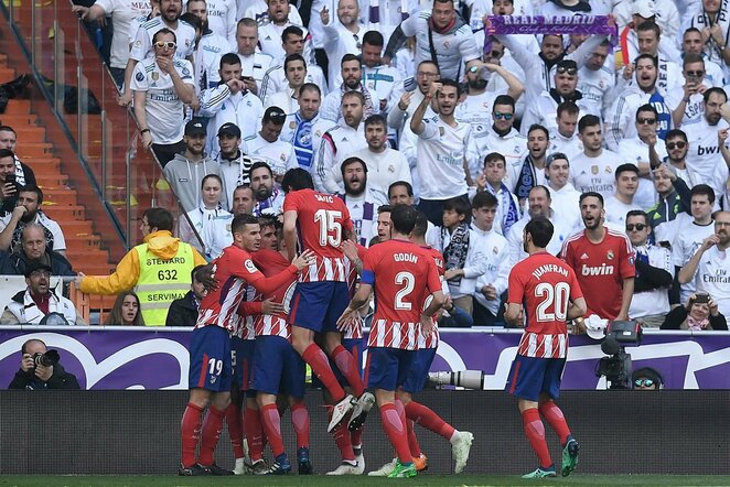 Ispanijos „La Liga“: Madrido „Real“ - Madrido „Atletico“ (2018.04.08) | Scanpix nuotr.