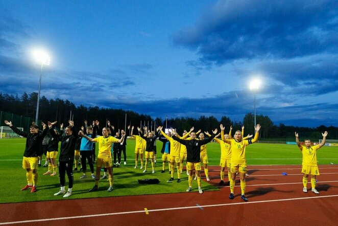 Lietuvos moterų futbolo rinktinė | Elvio Žaldario nuotr.