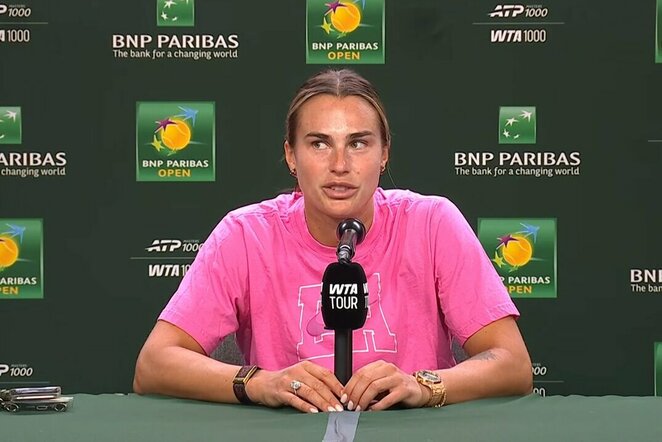Aryna Sabalenka | „Stop“ kadras