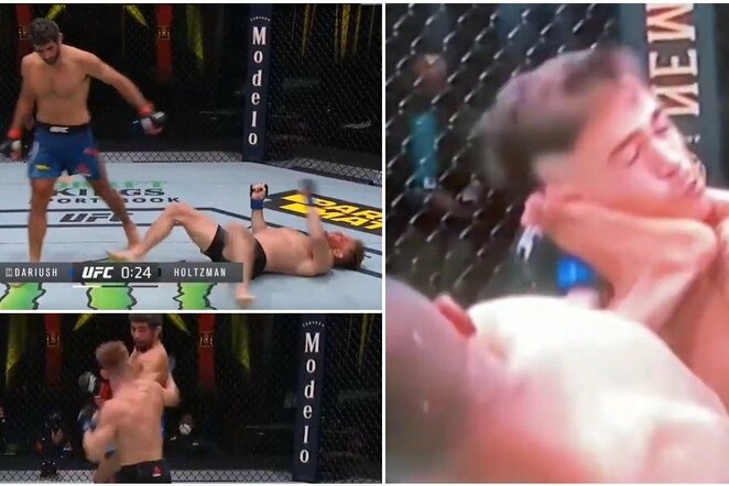 UFC turnyro akimirkos | „Twitter“ nuotr.