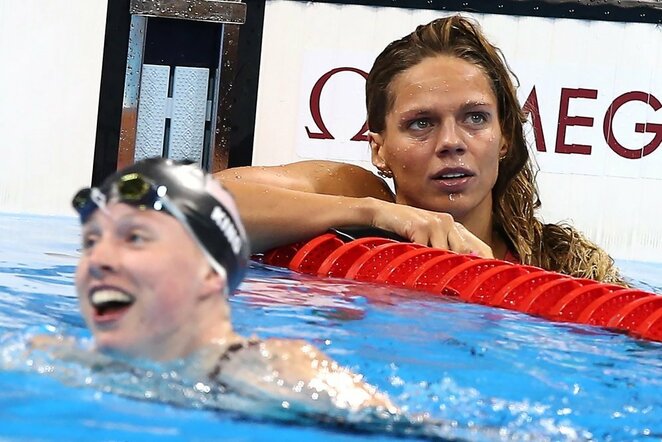 Lilly King ir Julija Jefimova | Scanpix nuotr.