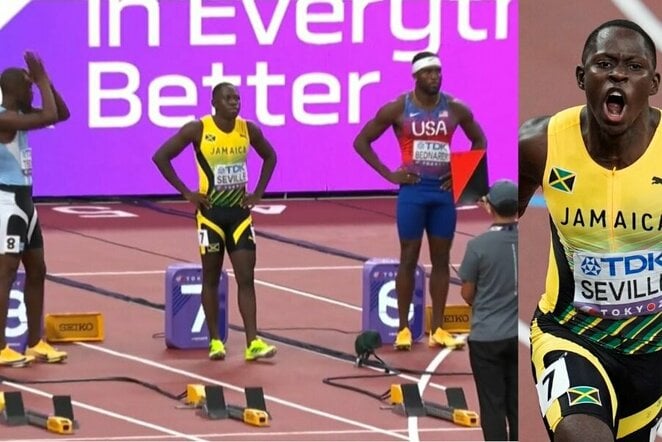 Vyrų 100 m bėgimo finalas | „Scanpix“ ir instagram.com nuotr.