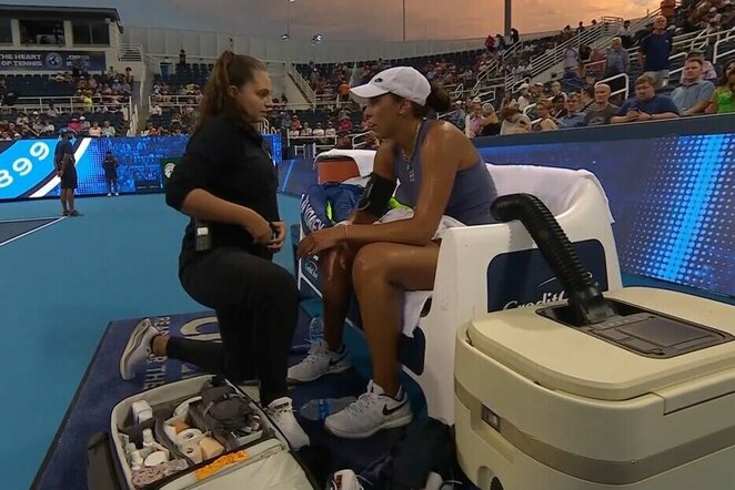 Madison Keys | „Stop“ kadras