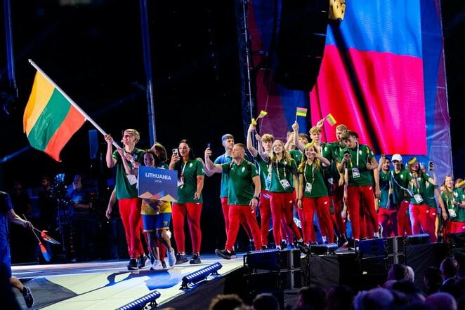 Europos jaunimo olimpinio festivalio atidarymo ceremonija | Kipro Štreimikio nuotr.