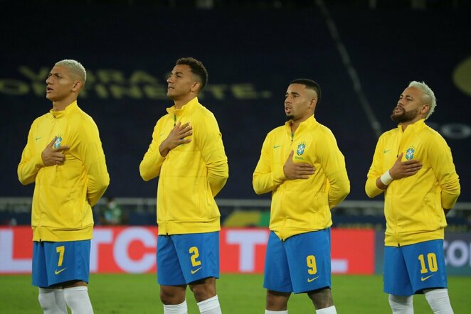 Brazilijos futbolininkai | Scanpix nuotr.