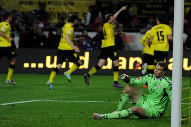 „Borussia“ džiaugiasi įvarčiu | AFP/Scanpix nuotr.