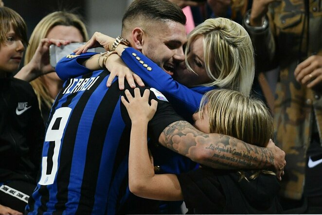 Mauro Icardi ir Wanda Nara | Scanpix nuotr.