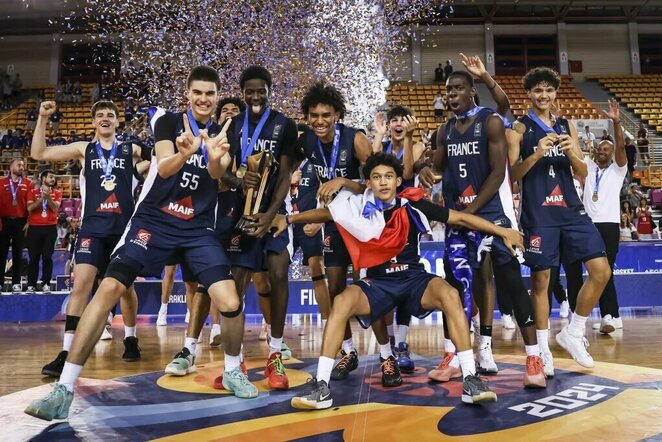 Prancūzijos U16 vaikinų rinktinė | FIBA nuotr.