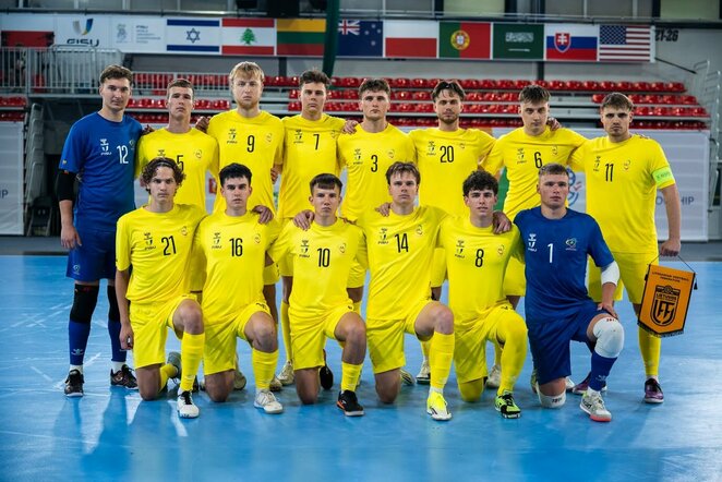 Lietuvos studentų futsalo rinktinė | FISU nuotr.