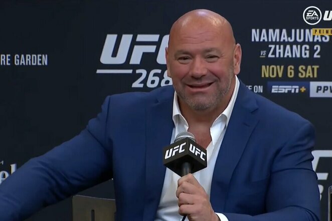 Dana White'as | Youtube.com nuotr.