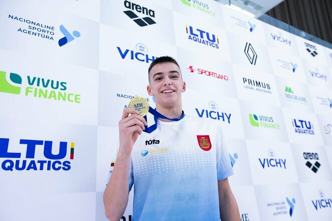 Herkus Andronatij (Martyno Pečiulio / LTU Aquatics nuotr.) | Organizatorių nuotr.