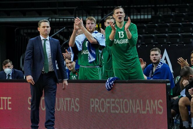 „Žalgiris“ – CSKA rungtynių akimirka | Sportas.lt/Tito Pacausko nuotr.