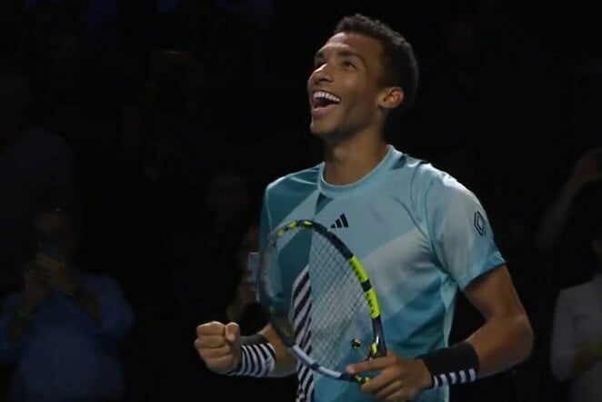 Felixas Auger-Aliassime | „Stop“ kadras