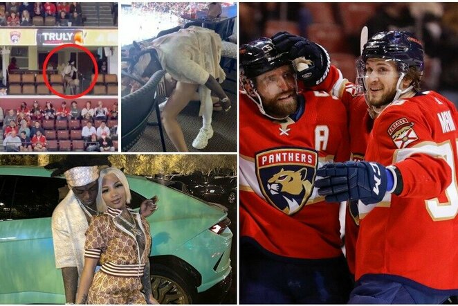 Skandalas NHL rungtynėse | „Scanpix“ ir instagram.com nuotr.