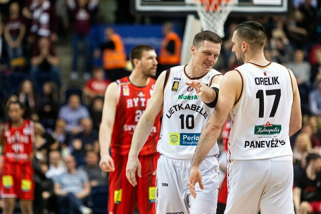 „Rytas“ – „Lietkabelis“ rungtynių akimirka | Žygimanto Gedvilos / BNS foto nuotr.