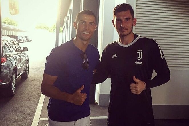 Laurentiu Branescu ir Cristiano Ronaldo | asmeninio archyvo nuotr.