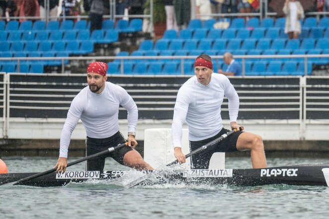 Henrikas Žustautas ir Vadimas Korobovas (canoe.lt nuotr.) | Organizatorių nuotr.