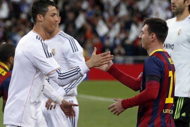 C.Ronaldo ir L.Messi | Reuters/Scanpix nuotr.