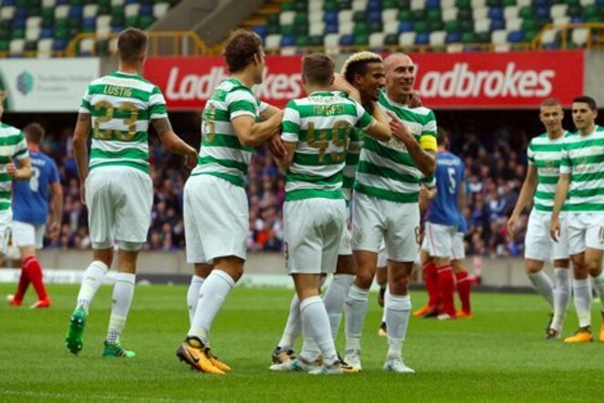 „Celtic“ džiaugiasi įvarčiu | Scanpix nuotr.