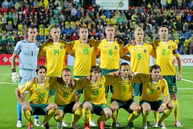 Lietuvos futbolo rinktinė | Fotodiena/Dmitrijaus Radlinsko nuotr.