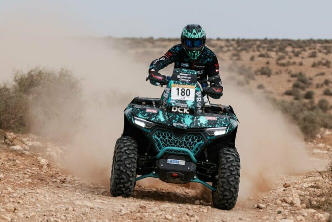 „CFMOTO Thunder Racing Team“ Maroko ralyje | Komandos nuotr.