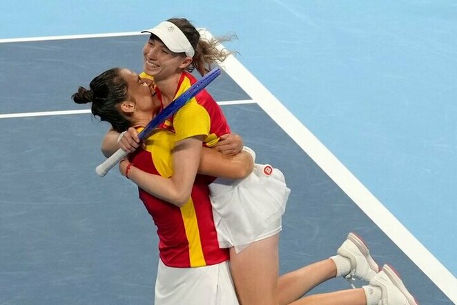 Cristina Bucsa ir Sara Sorribes Tormo | Scanpix nuotr.