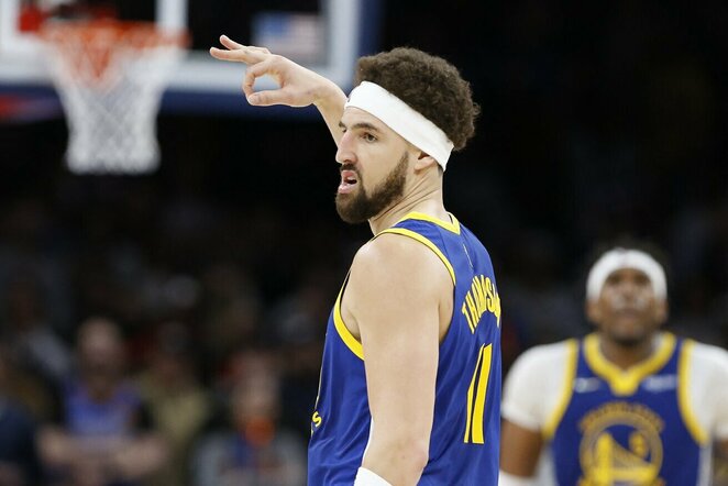Klay Thompsonas | Scanpix nuotr.