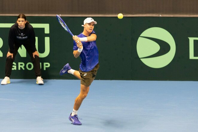 Vilius Gaubas prieš Alexį Klegou | Sauliaus Čirbos nuotr.