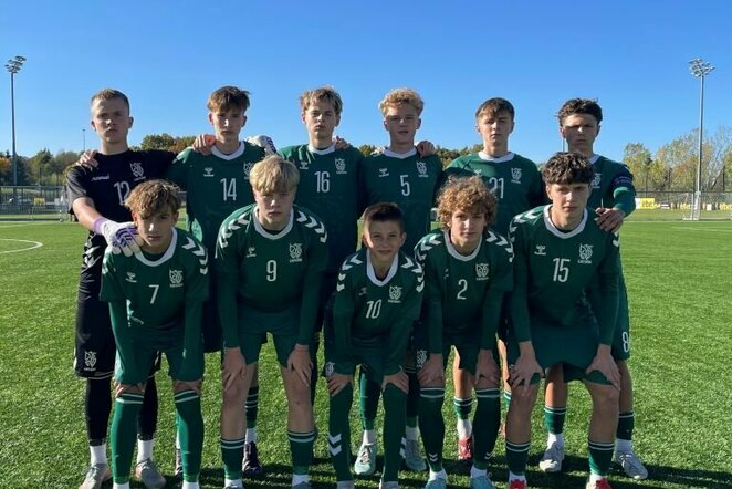 Lietuvos U-15 futbolo rinktinė | lff.lt nuotr.