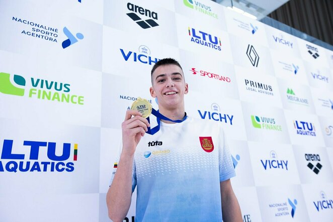 Herkus Andronatij (Martyno Pečiulio / LTU Aquatics nuotr. | Organizatorių nuotr.