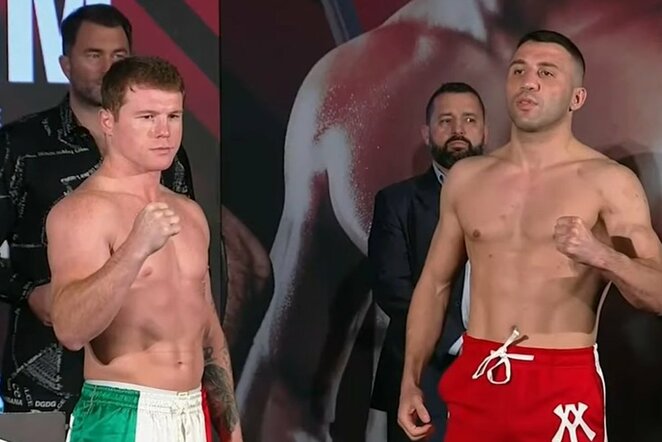Saulis „Canelo“ Alvarezas ir Avni Yildirimas | Youtube.com nuotr.