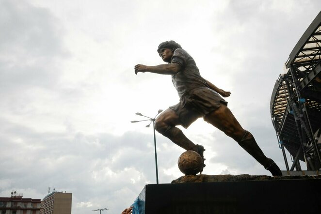 Diego Maradonos statula | Scanpix nuotr.