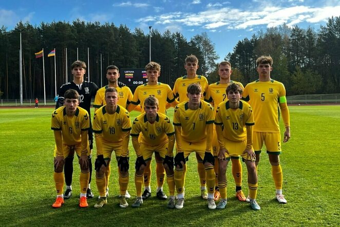 Lietuvos U-19 futbolo rinktinė | lff.lt nuotr.