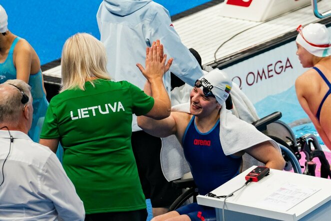 Gabrielė Čepavičiūtė paralimpinių žaidynių finale | Vytauto Dranginio/LPAK nuotr.