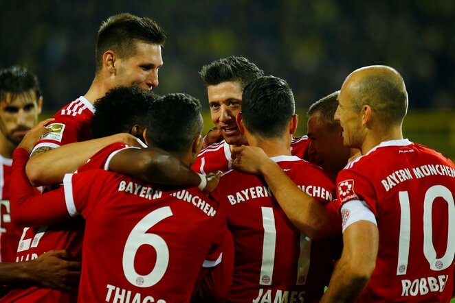 Dortmundo „Borussia“ - Miuncheno „Bayern“ rungtynių akimirka | Scanpix nuotr.