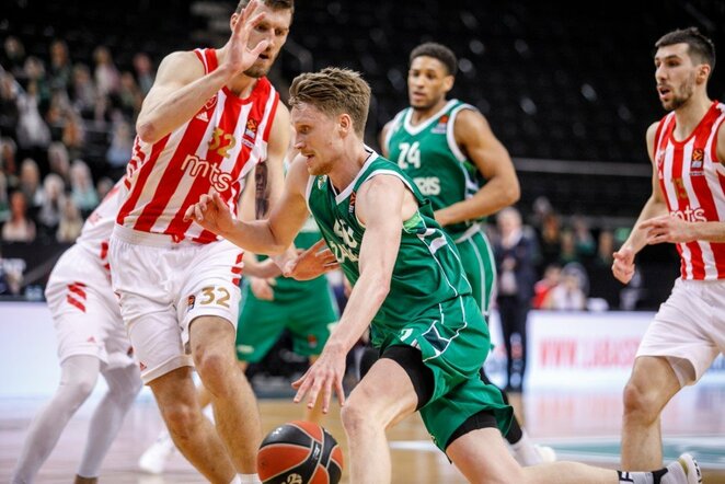 „Žalgirio“ ir „Crvena Zvezdos“ rungtynės | Eriko Ovčarenko / BNS foto nuotr.