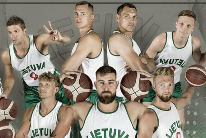 Specialiomis aprangomis Lietuvos rinktinės krepšininkai pagerbs 1939 m. Europos čempionus | Organizatorių nuotr.