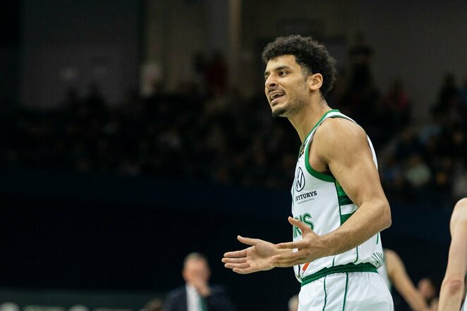 „Lietkabelis“ – „Žalgiris“ rungtynių akimirka | Pauliaus Peleckio / BNS foto nuotr.